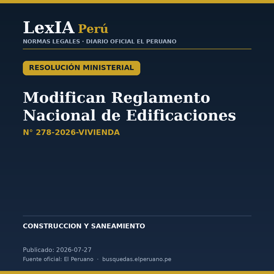 RNE modificado: revisa los requisitos antes de visar el proyecto
